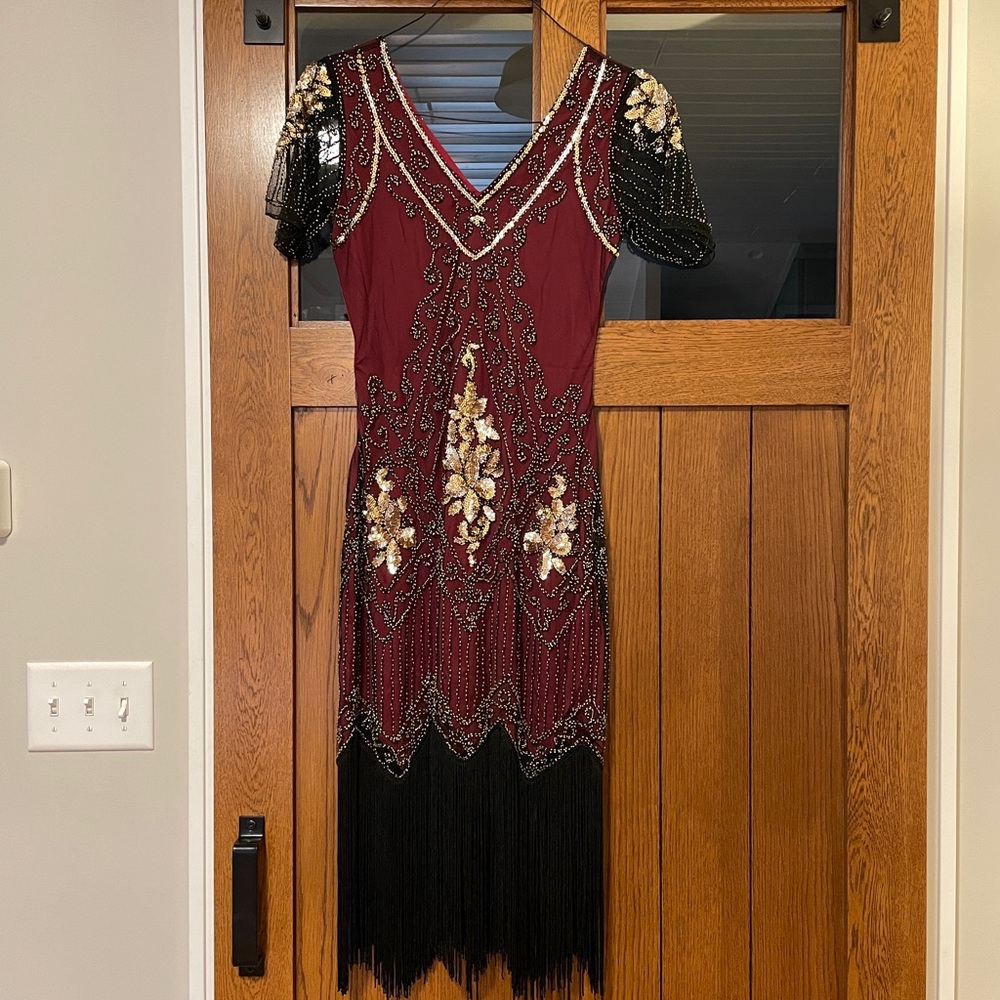 Flapper Dress, Size XS, 1920s Theme, Worn Once!